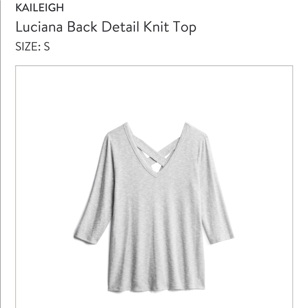 Kayleigh cross cross 3/4 sleeve from stitch fix